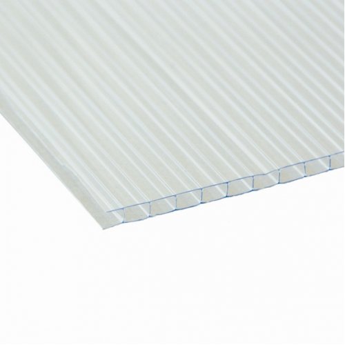  Polycarbonate  Sheet  10mm Twin Wall Clear  Sizes up to 