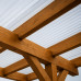 10mm Clear Twinwall Polycarbonate - Maximum Light Transmission