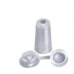 PVC Cap and Spacer for 3 Inch PVC Corrugated Fixings - Pack of 50